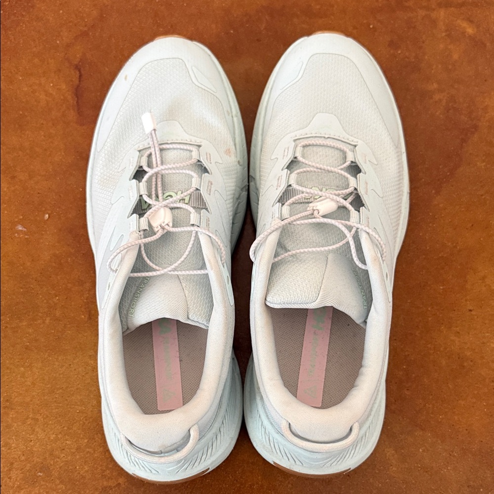Hoka Women's Sneakers in Light Blue White
